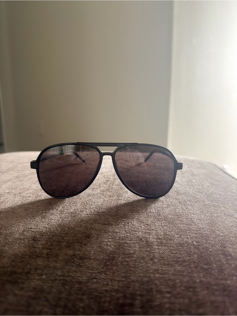 SAINT LAURENT Aviator Sunglasses - Black Frame with Brown Lenses SL228 style - Picture 1 of 9
